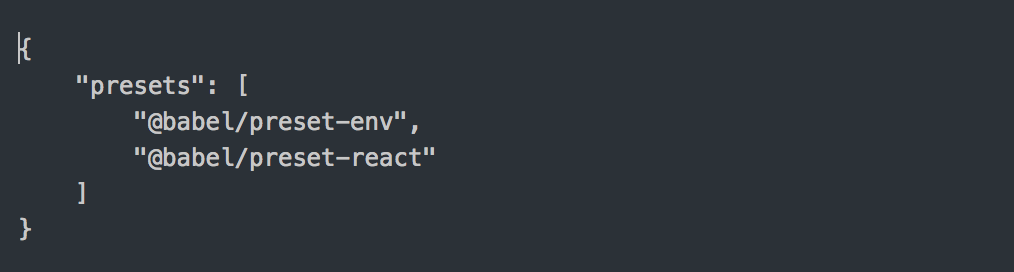 React Preset