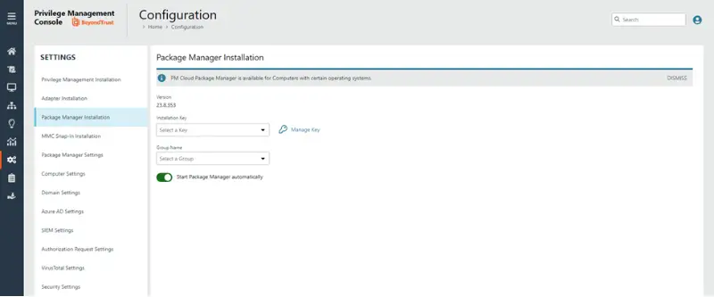 PMWM Package Manager