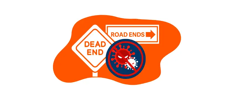 Dead end for malware