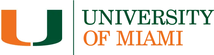 University of miami horizontal rgb