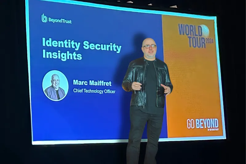 Marc Maiffret at Go Beyond 2024 Napa