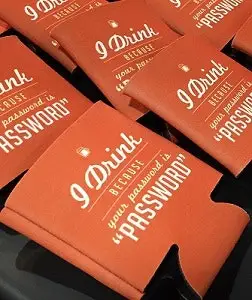 Bomgar Password Coozie Small