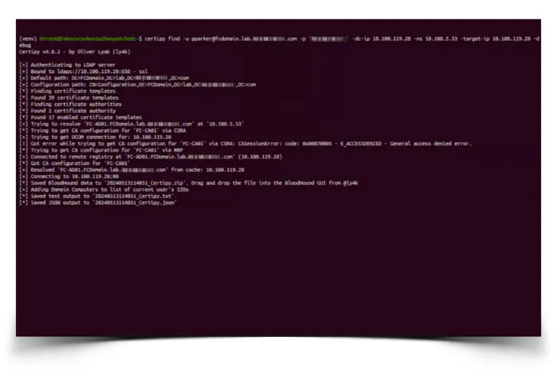 Finding Vulnerable ESC4 Templates