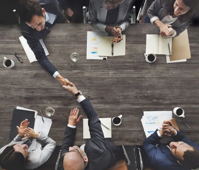 Business Collaboration Stock Photo