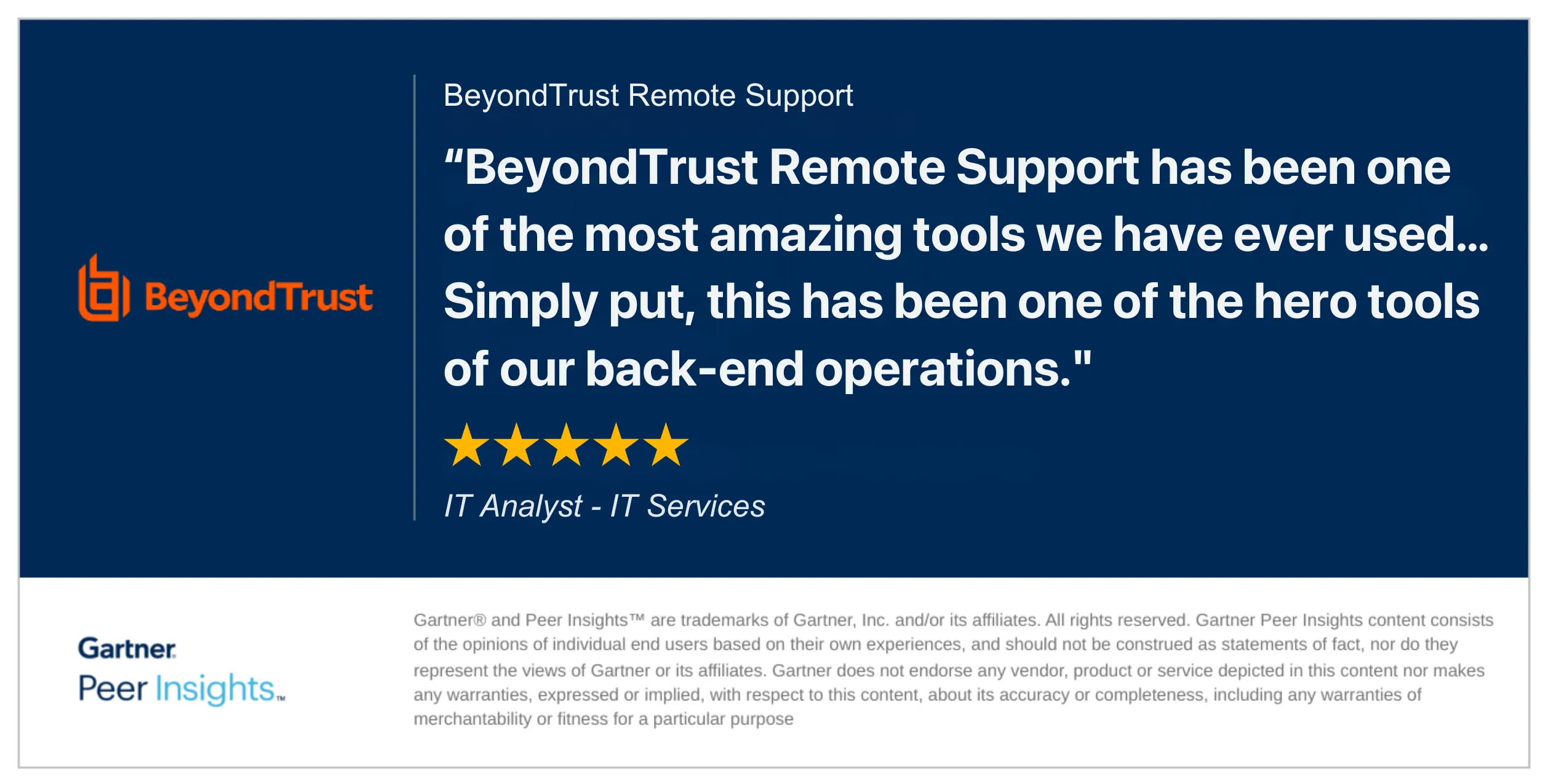 Peer Insights Review 3 Most Amazing Remote Support Tool