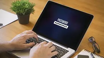 Typing In Password Small