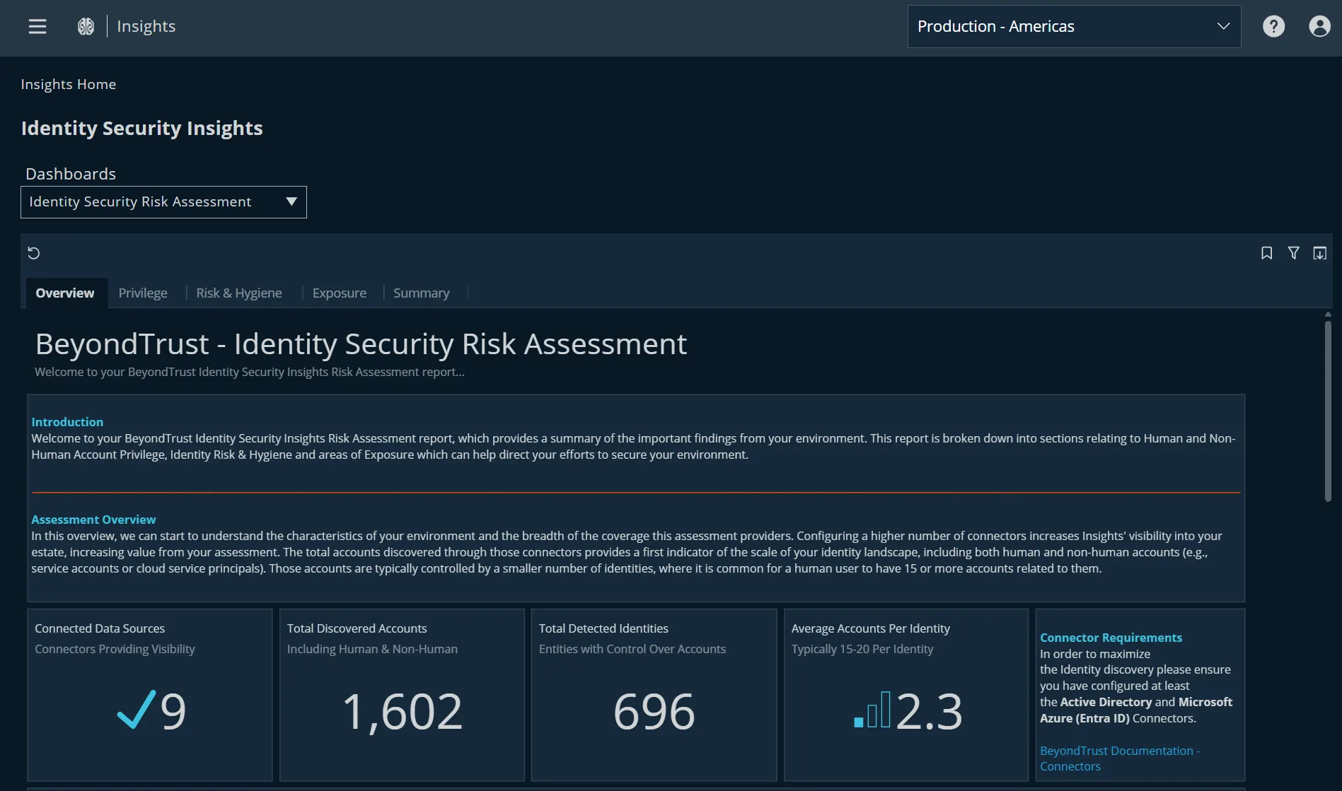 Insights Assessment Homepage