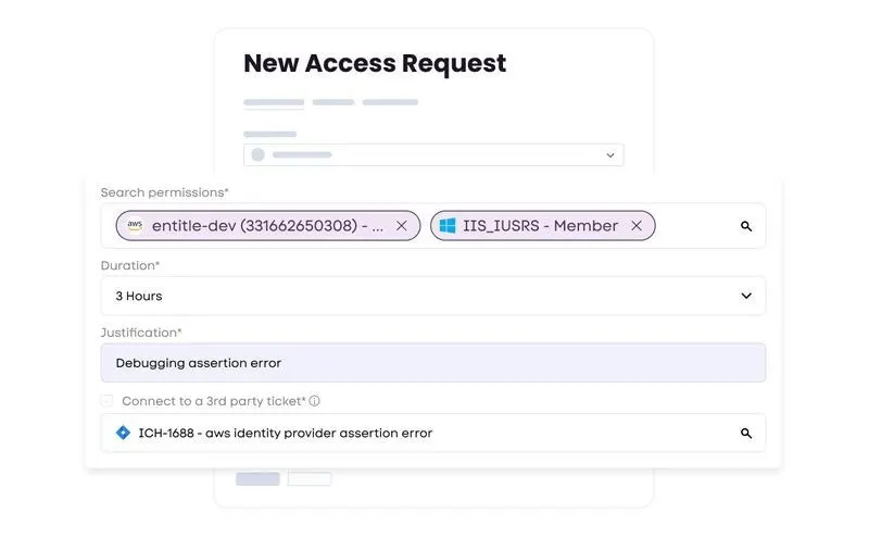 Entitle Sleek access requests and approvals via Teams white p 800