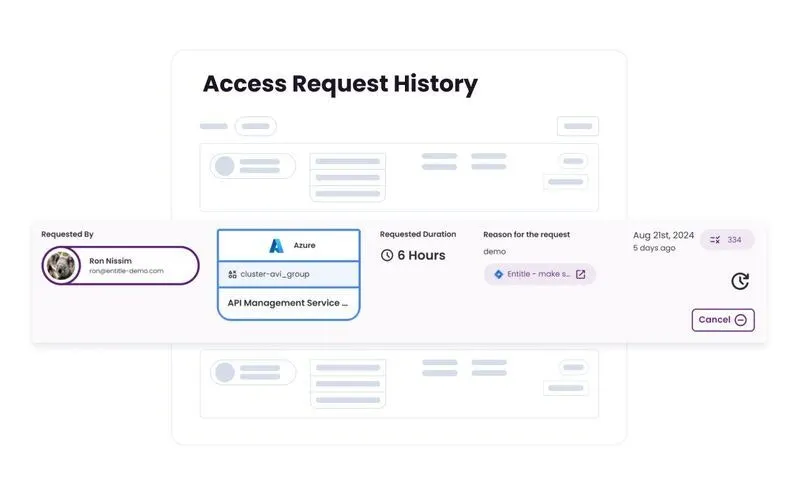 Entitle Comprehensive session auditing and request history white p 800