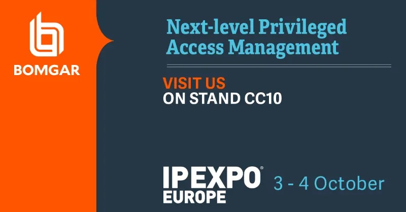 Ip Expo Europe Social Card Stand Info