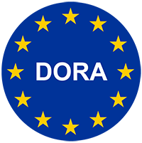 DORA badge logo