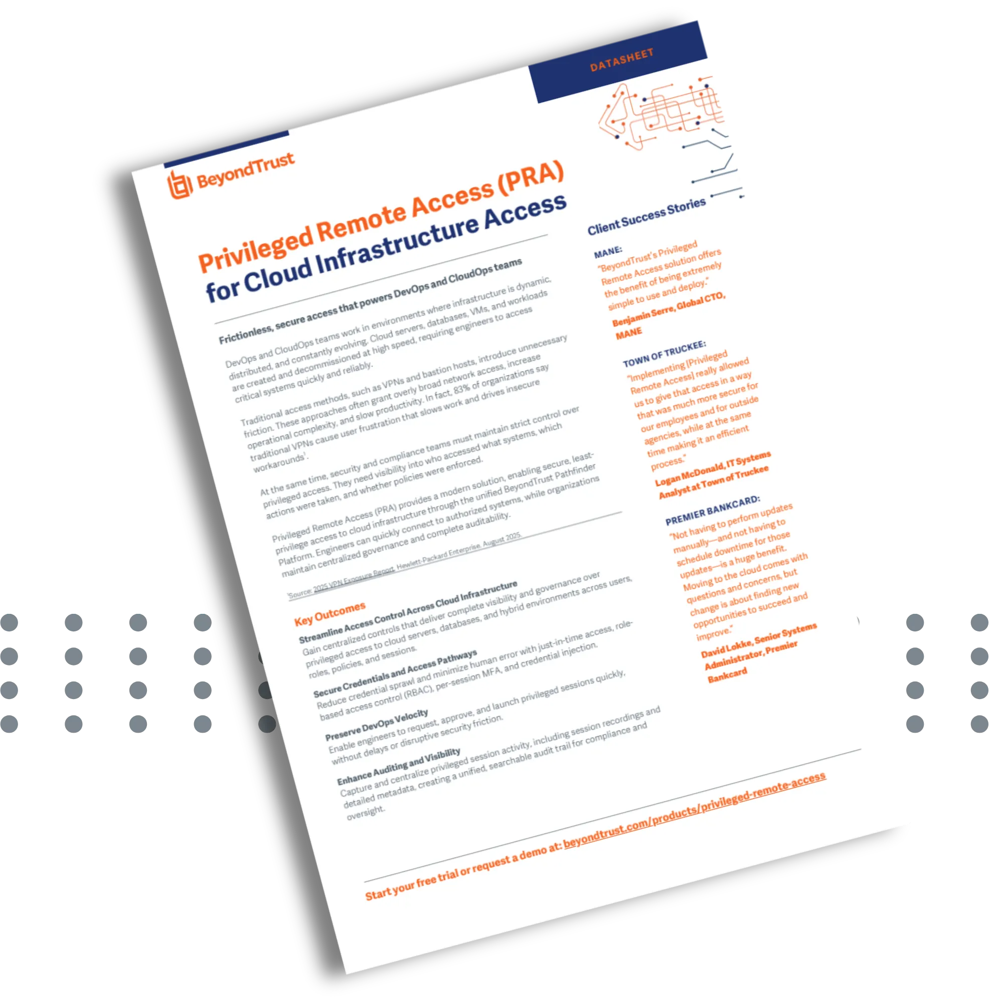 Resource Card PRA for cloud datasheet
