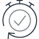 Remote Support Icons Efficiency Scale