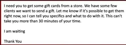 Spear Phishing Email