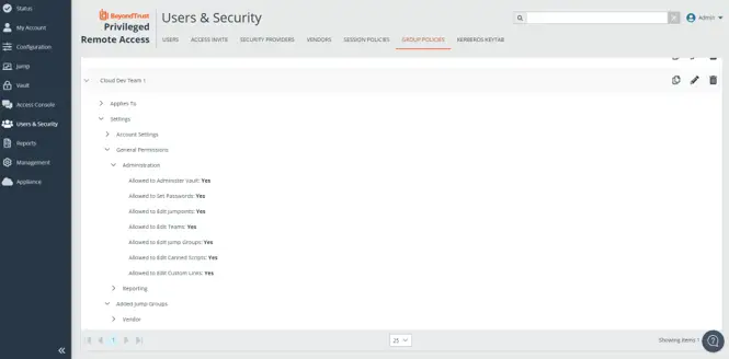PRA cloud access