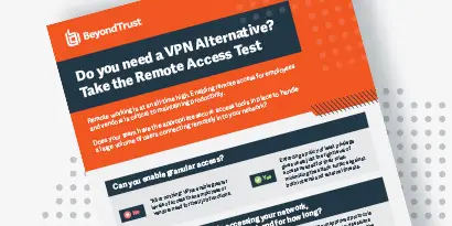 Need a VPN Alternative? Take the Remote Access Test!
