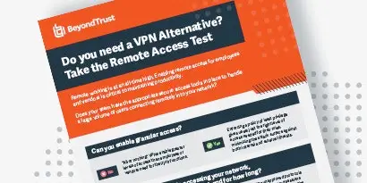 Need a VPN Alternative? Take the Remote Access Test!