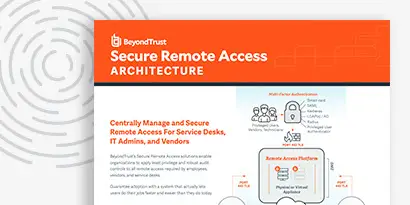 Secure Remote Access Architecture