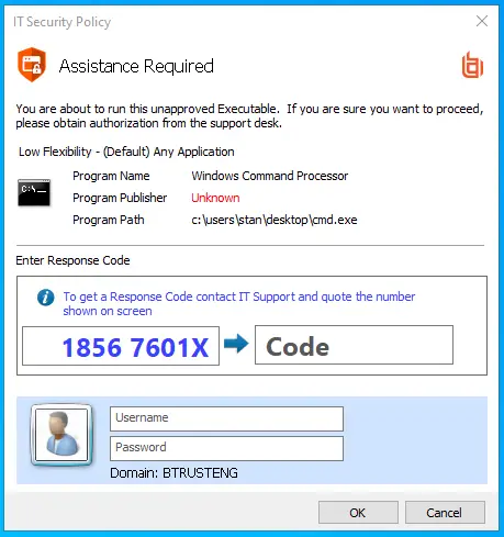 Blocked Mock Folder Exploit Using Windows Quick Start Policy Settings