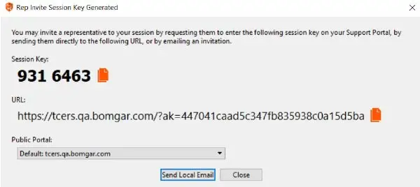Rep Invite Session Key 19 2