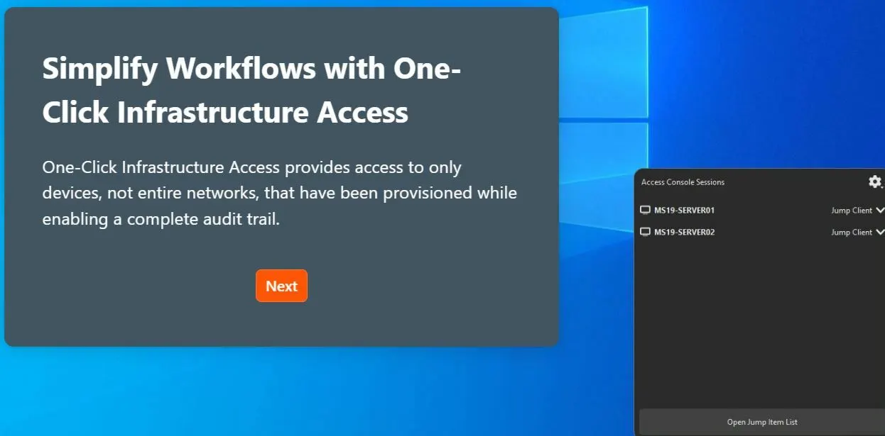 Secure Infrastructure Access Tour
