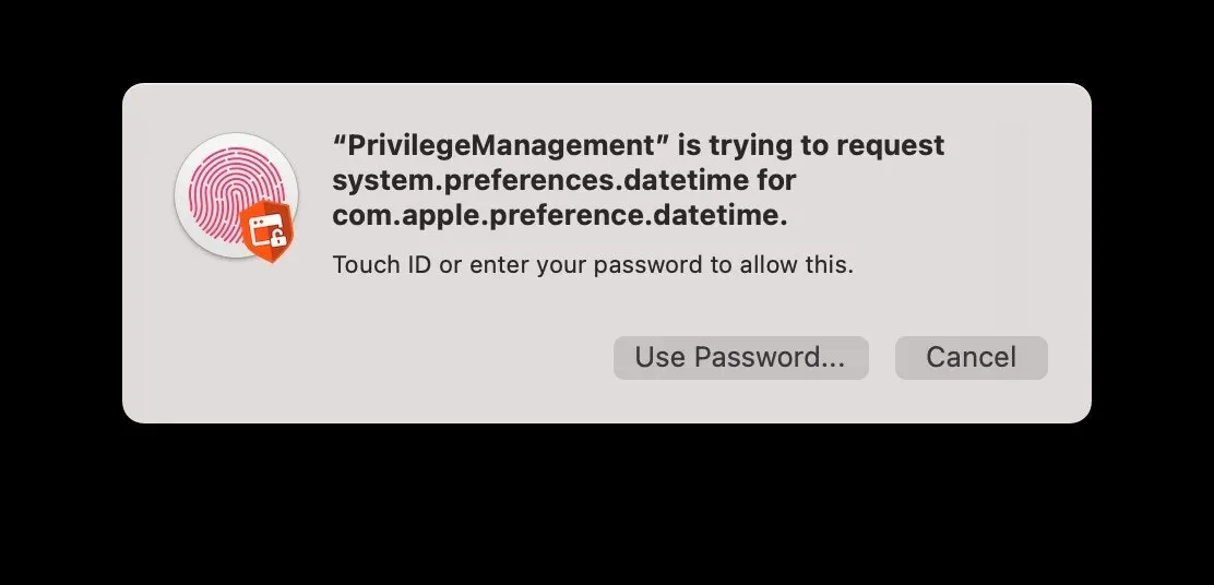Privilege Management Touch Id Support Mac