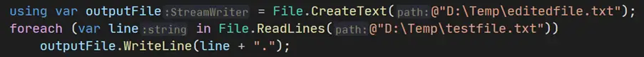 Automation C Script