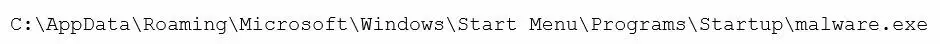 Malicious Windows Executable
