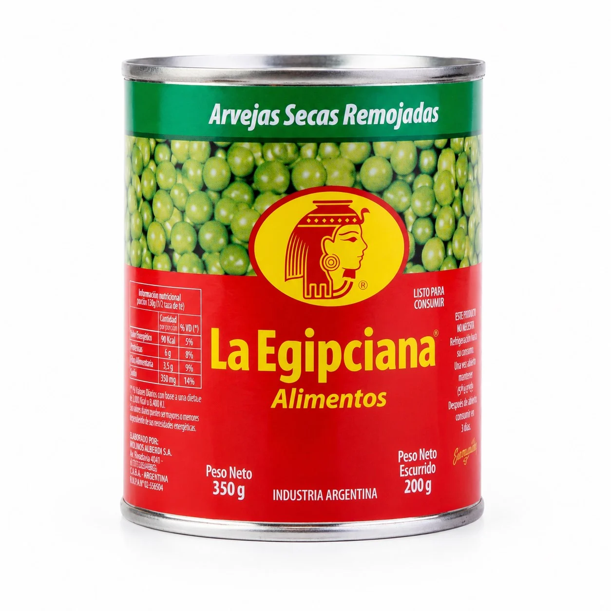5 - ARVEJAS SECAS REMOJADAS
