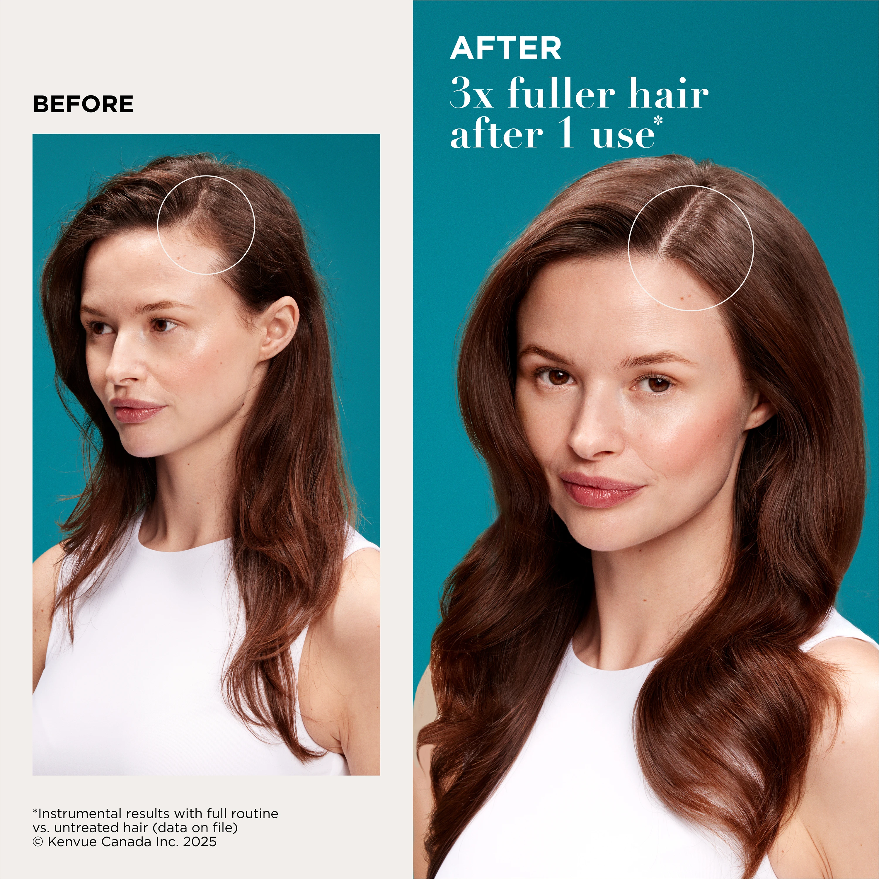 Enhanced digital image of OGX® ProGrowth + Peptide Serum Mist, 193mL​ spray bottle