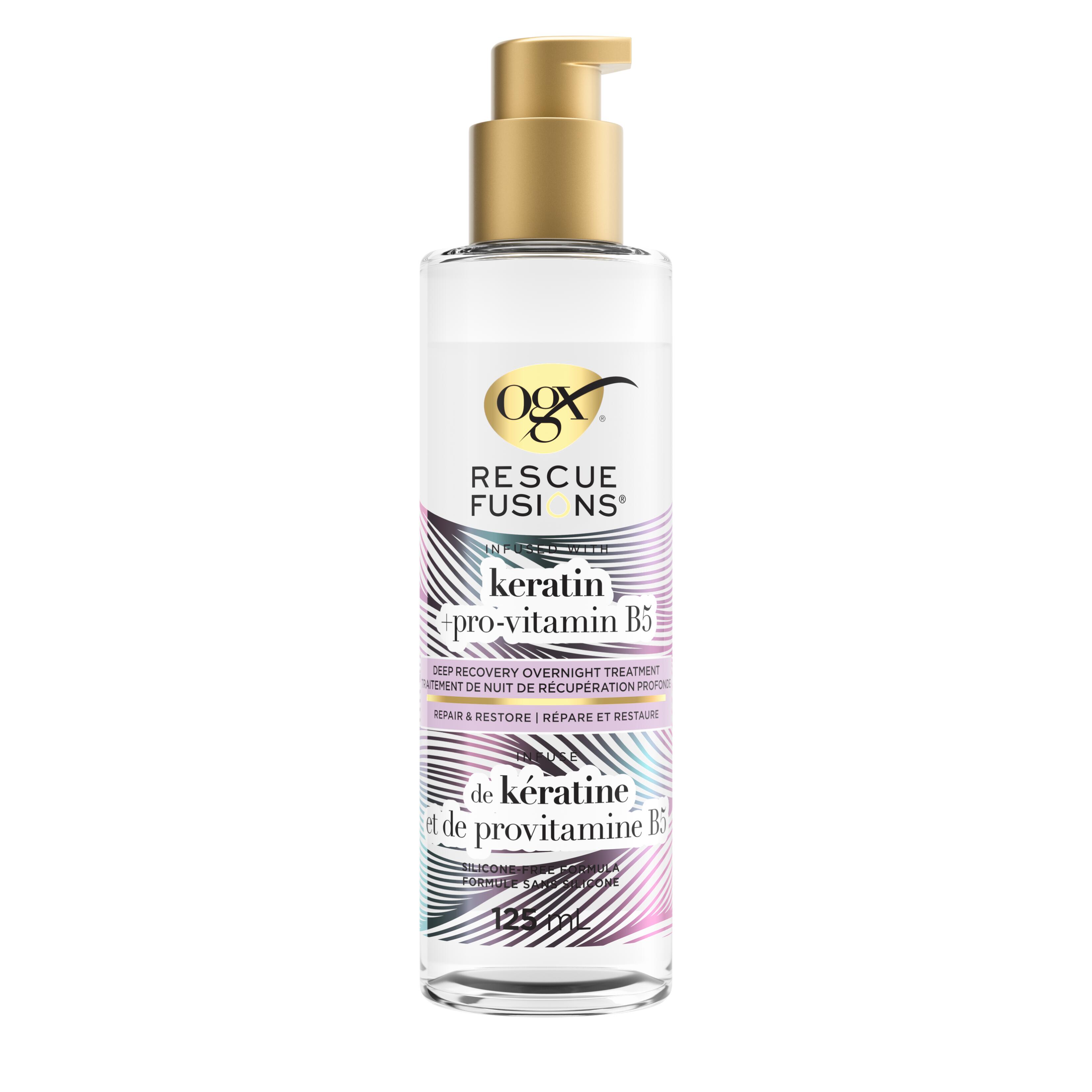 Rescue Fusions® Deep Recovery Overnight Hair Treatment | OGX®