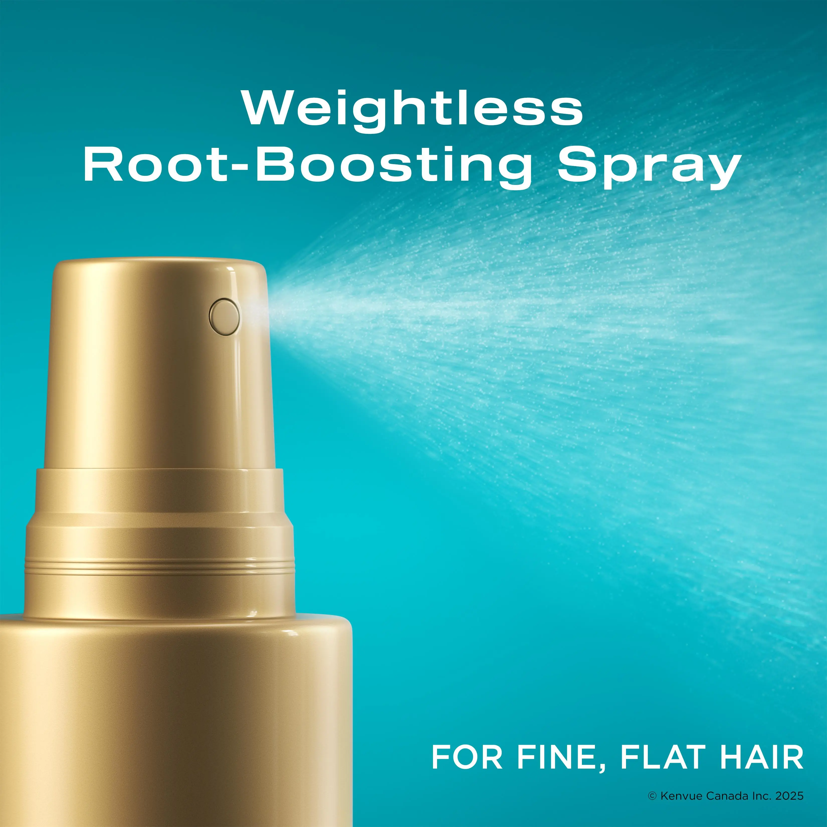 Enhanced digital image of OGX® Niacinamide + Volumizing Spray 233mL spray bottle