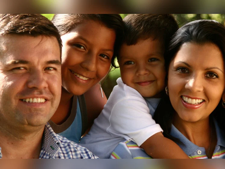 Family of four