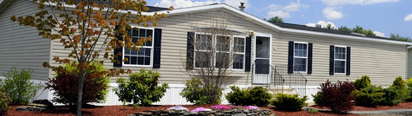 Image of a mobile home exterior