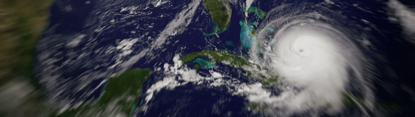 Hurricane approaching Southeast of U.S.