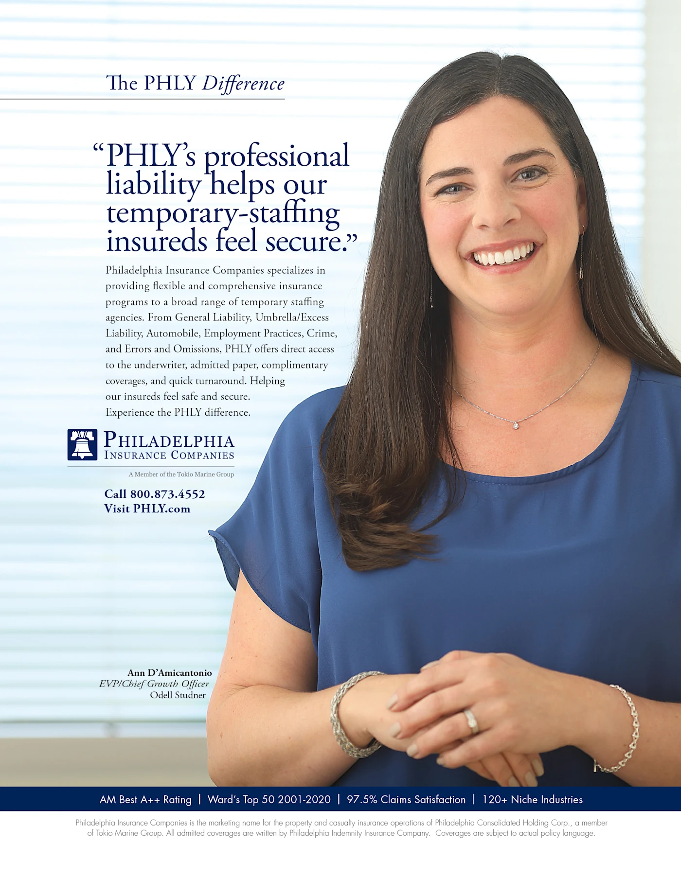 Professional liability advertisement