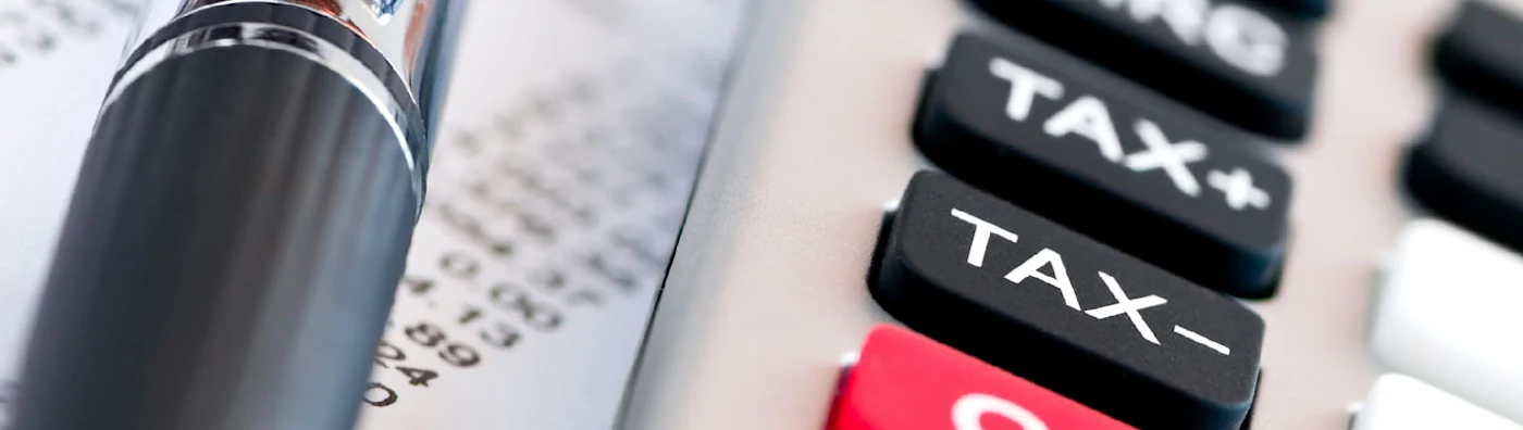 Tax calculator buttons