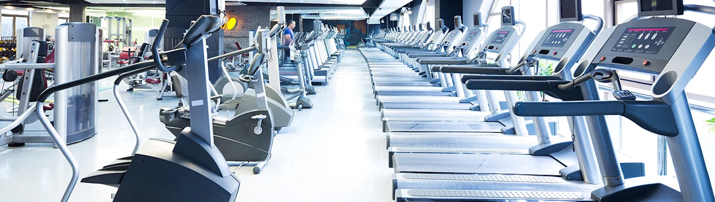Fitness equipment room