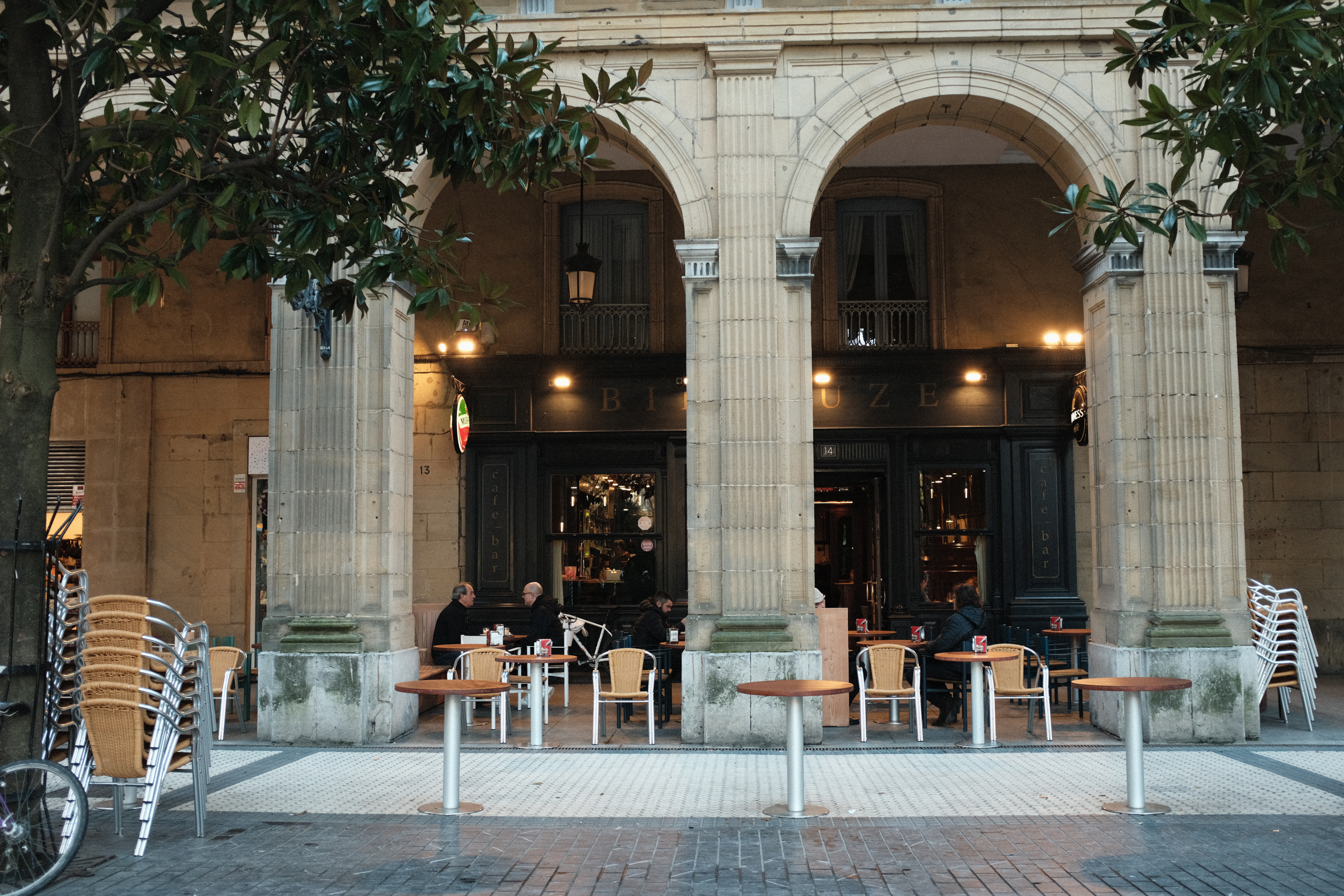 Terraza en Bideluze — Donostia