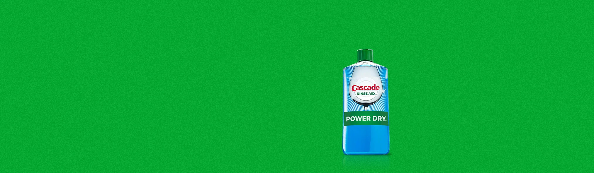 Cascade additives drying rinse agent