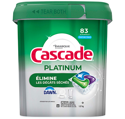 ActionPacs | Cascade Detergent
