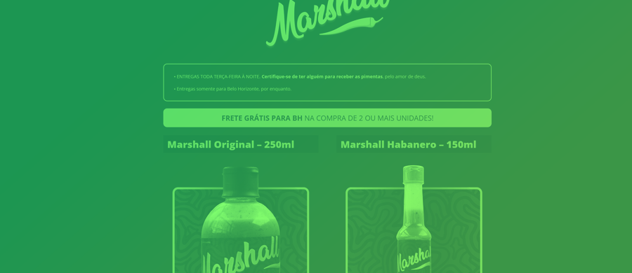 (Antigo) Ecommerce Marshall