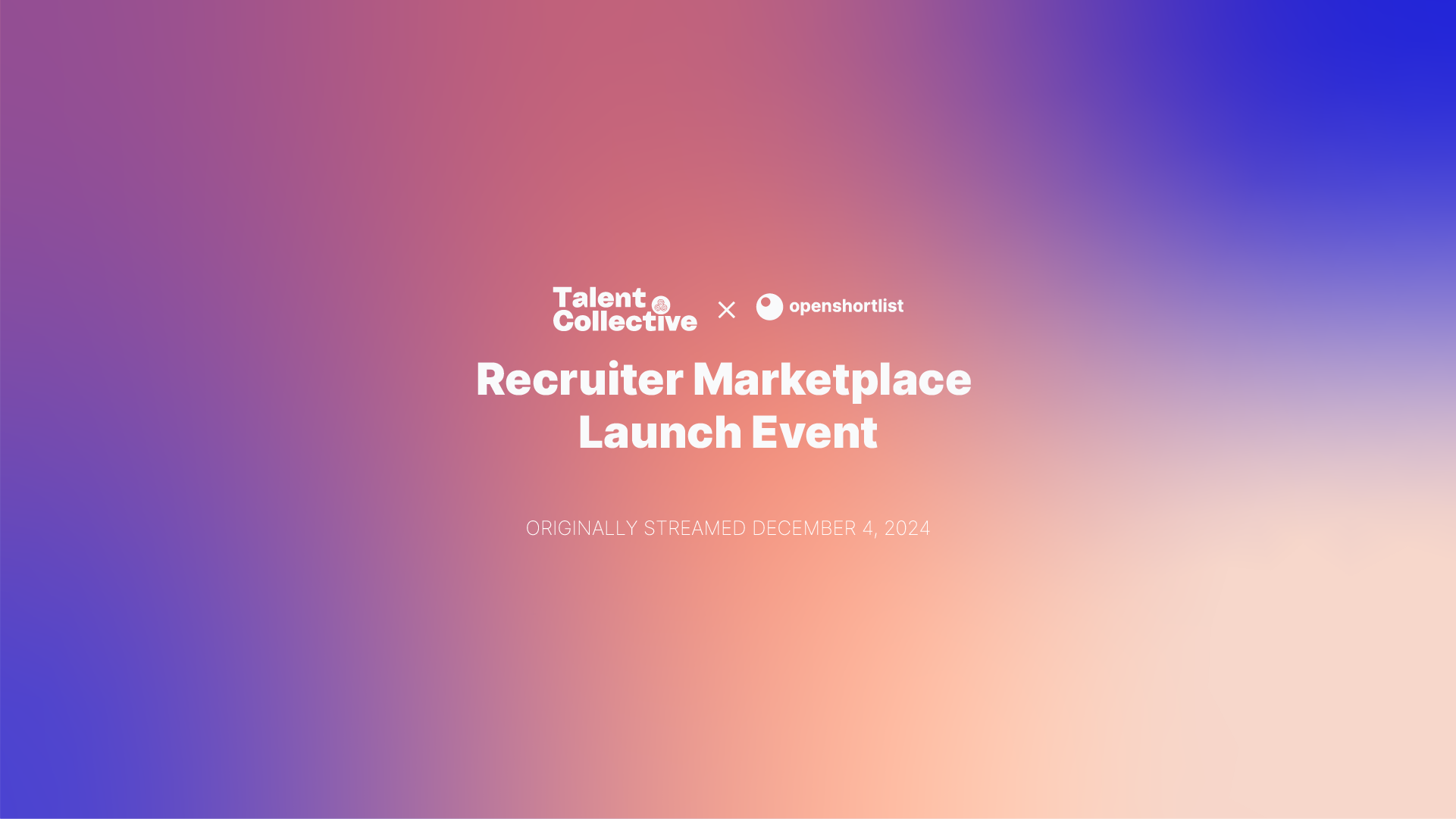AI-Powered Marketplace for Recruiters & Employers