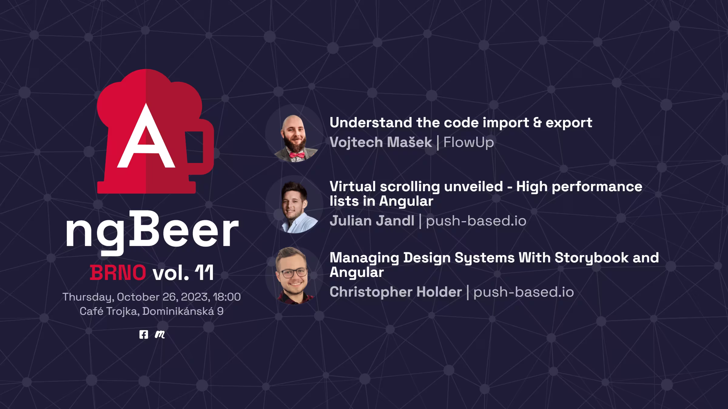 ngBeer Brno vol. 11 - with Julian Jandl and Christopher Holder