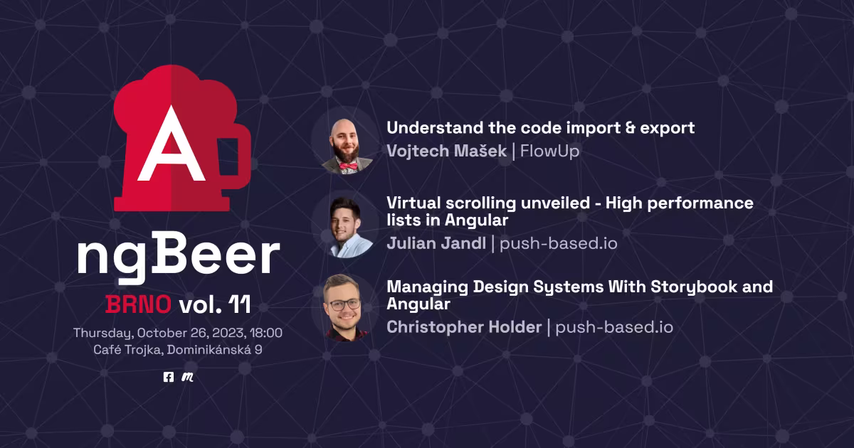 ngBeer Brno vol. 11 - with Julian Jandl and Christopher Holder