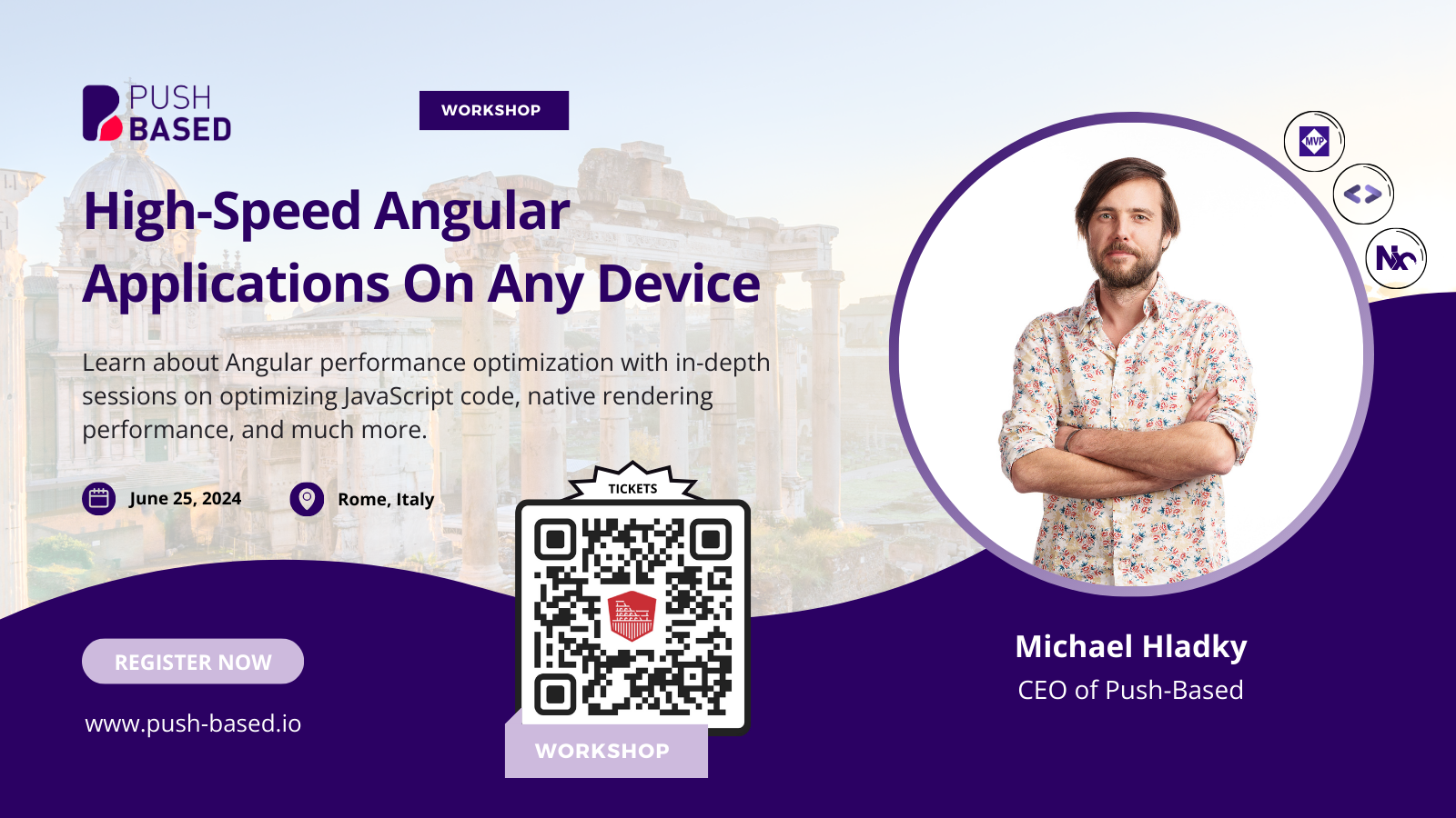 High-Speed Angular Applications On Any Device. Poster.