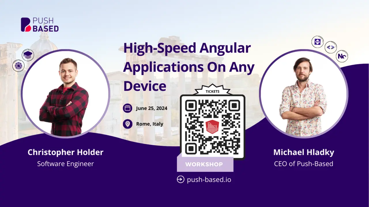 High-Speed Angular Applications On Any Device. Poster.