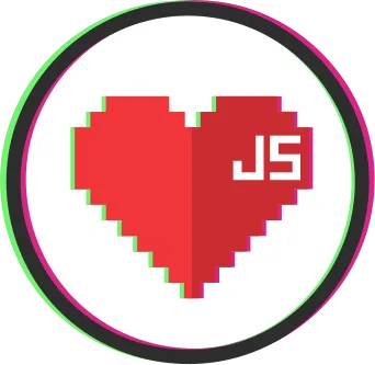 Frontend Developer Love Logo