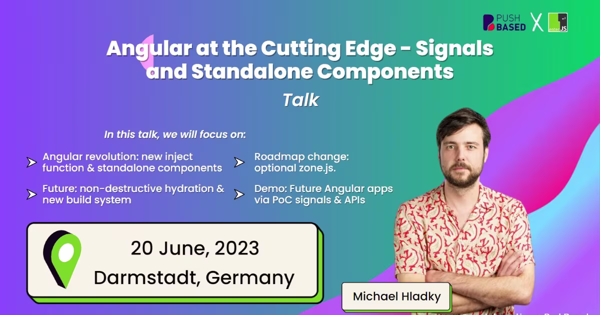 Angular at the Cutting Edge -Signals & Standalone Components